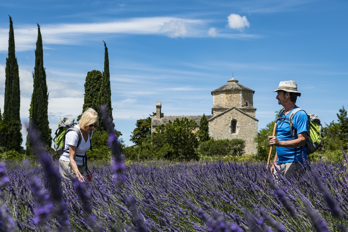rando-eglise-larnas-lavande©matthieu-dupont